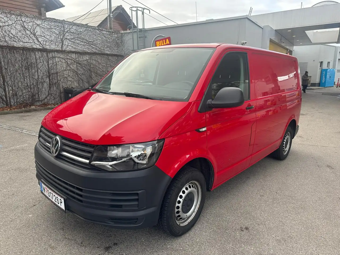 Volkswagen T6.1 Transporter Diesel KR 2,0 TDI BMT *TEMPOMAT*  *KLIMA* Kırmızı - 2