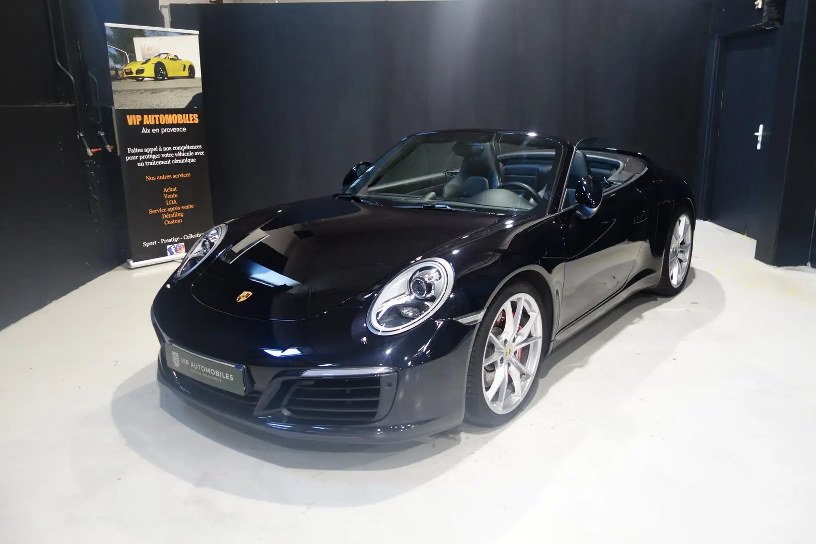 Porsche 911 911 Carrera S Cabriolet 3.0i 420 PDK Noir - 2