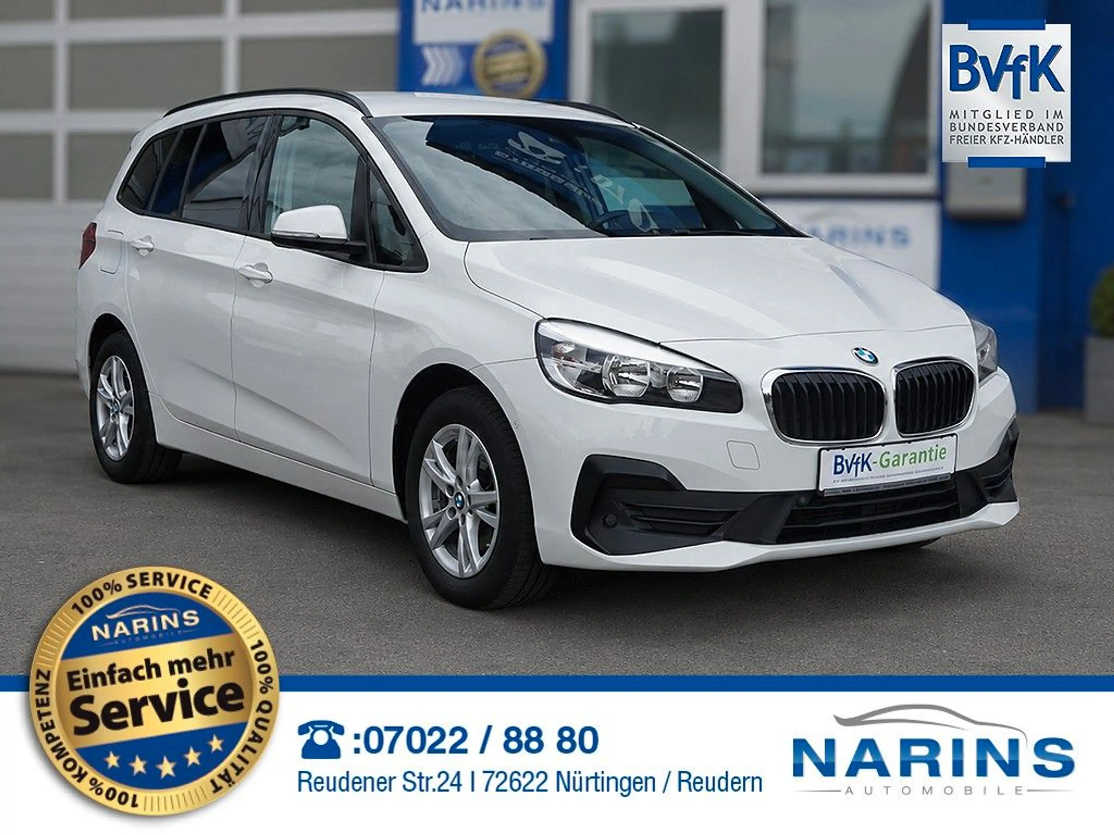 BMW 216 d 2 Gran Tourer Advantage 7-Sitzer SHZ EPH