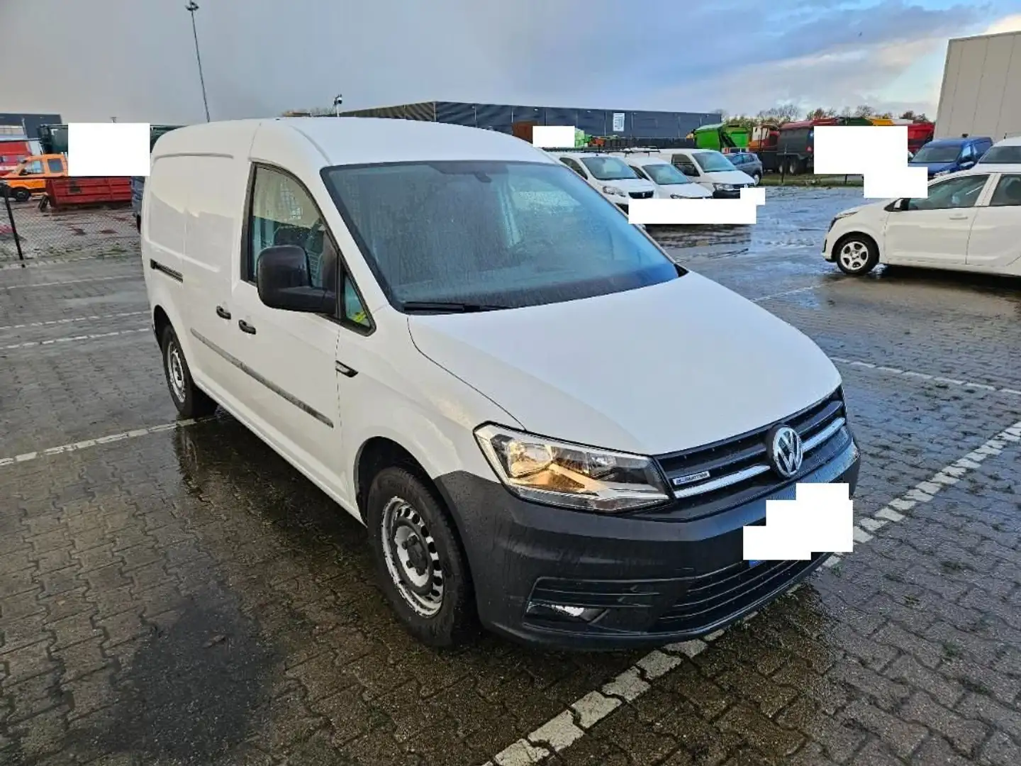 Volkswagen Caddy Maxi Kasten TGI Navi, PDC, Klima, Tempomat Weiß - 1
