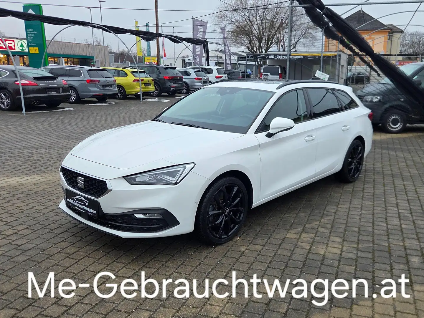 SEAT Leon VOLL-LED/VIRTUELL/NAV/KAMERA/SPORTSITZE/BEATS/ACC* Weiß - 1
