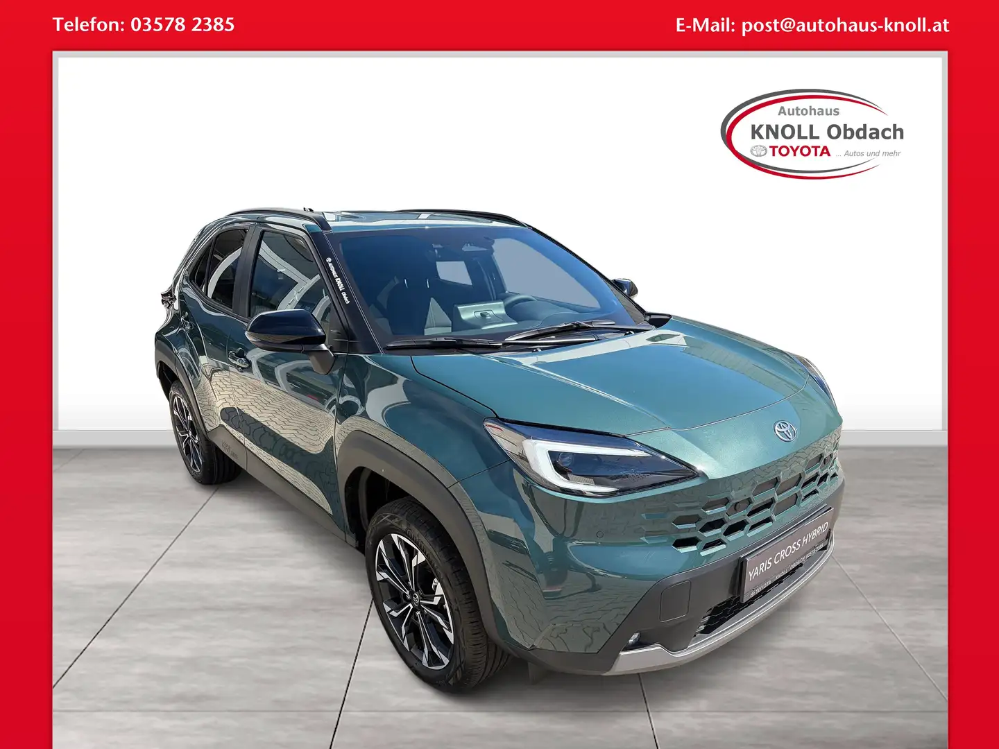 Toyota Yaris Cross 1,5VVT-i Hybrid FWD Teamplayer Grün - 1