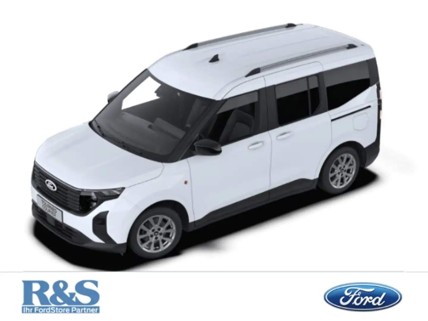 Ford Tourneo Courier Titanium+Automatik+Rückfahrkamera Weiß - 1