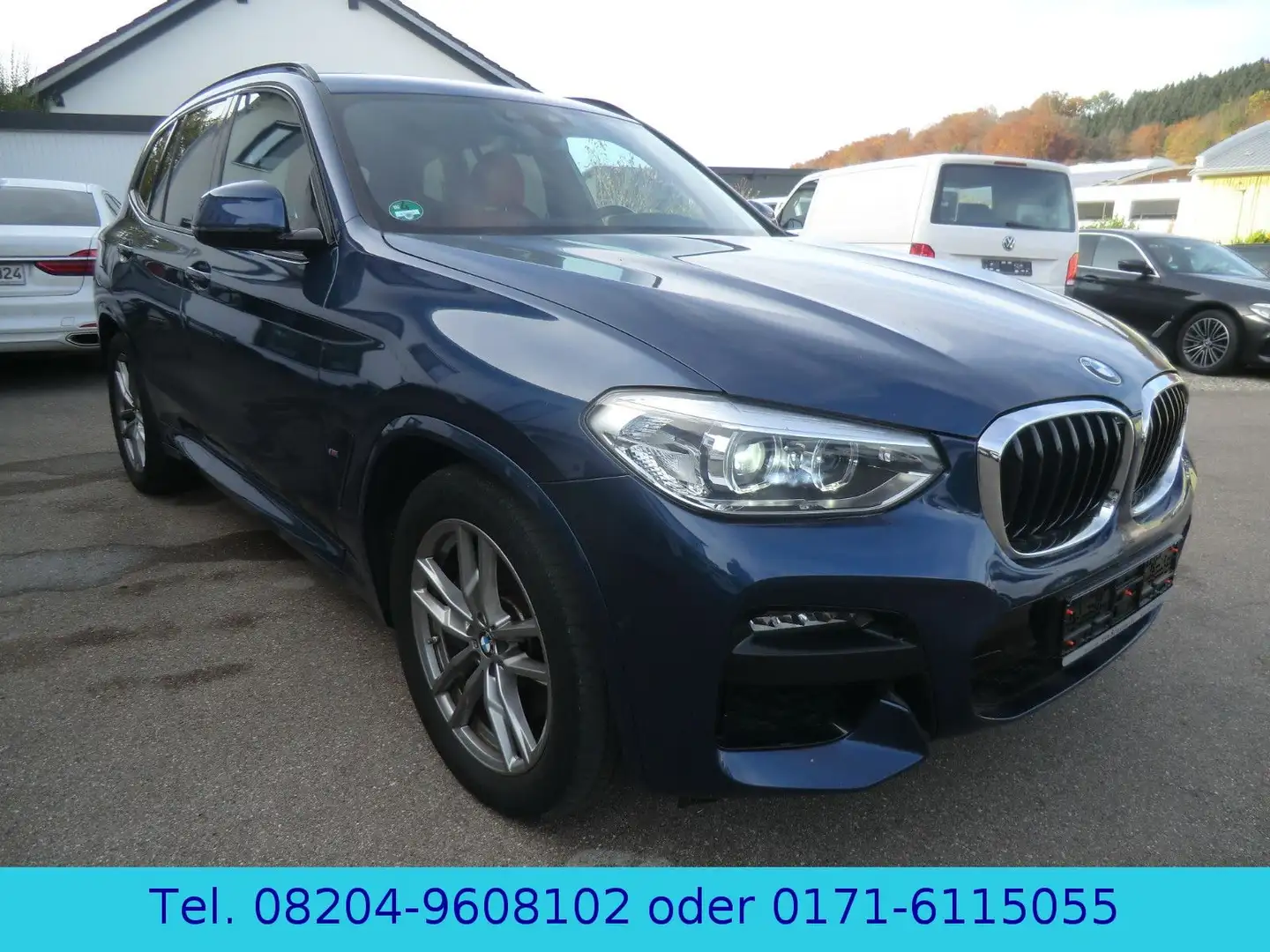 BMW X3 xDrive 30 e M Sport  1.Hand/8-fach ber./Leder Blauw - 1