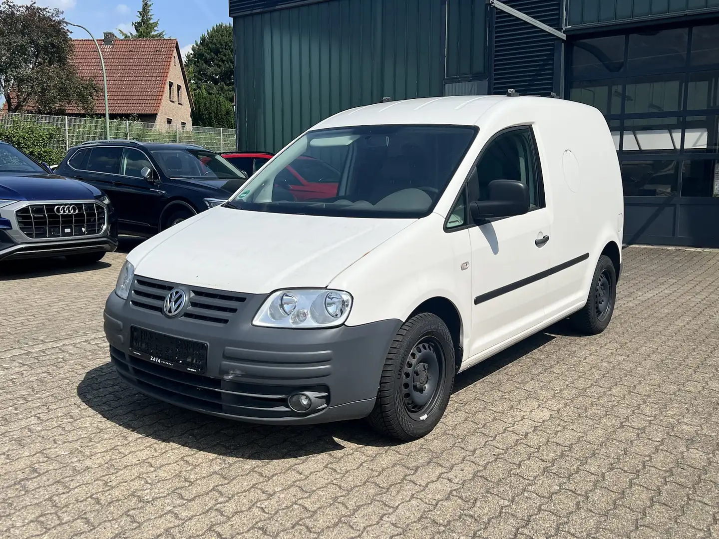 Volkswagen Caddy 1.9 TDI Kastenwagen*ANHÄNGERKUPPLUNG*SERVO Blanco - 2