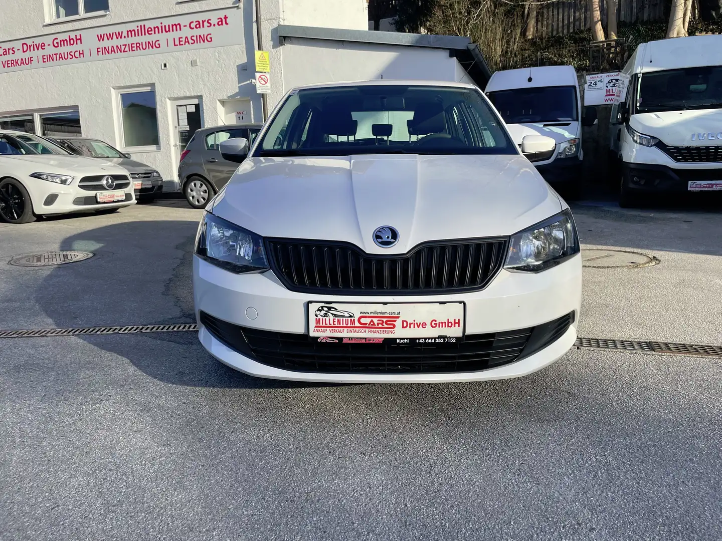 Skoda Fabia Active bei Finanzierung Zinssatz fix 6,274% Weiß - 2