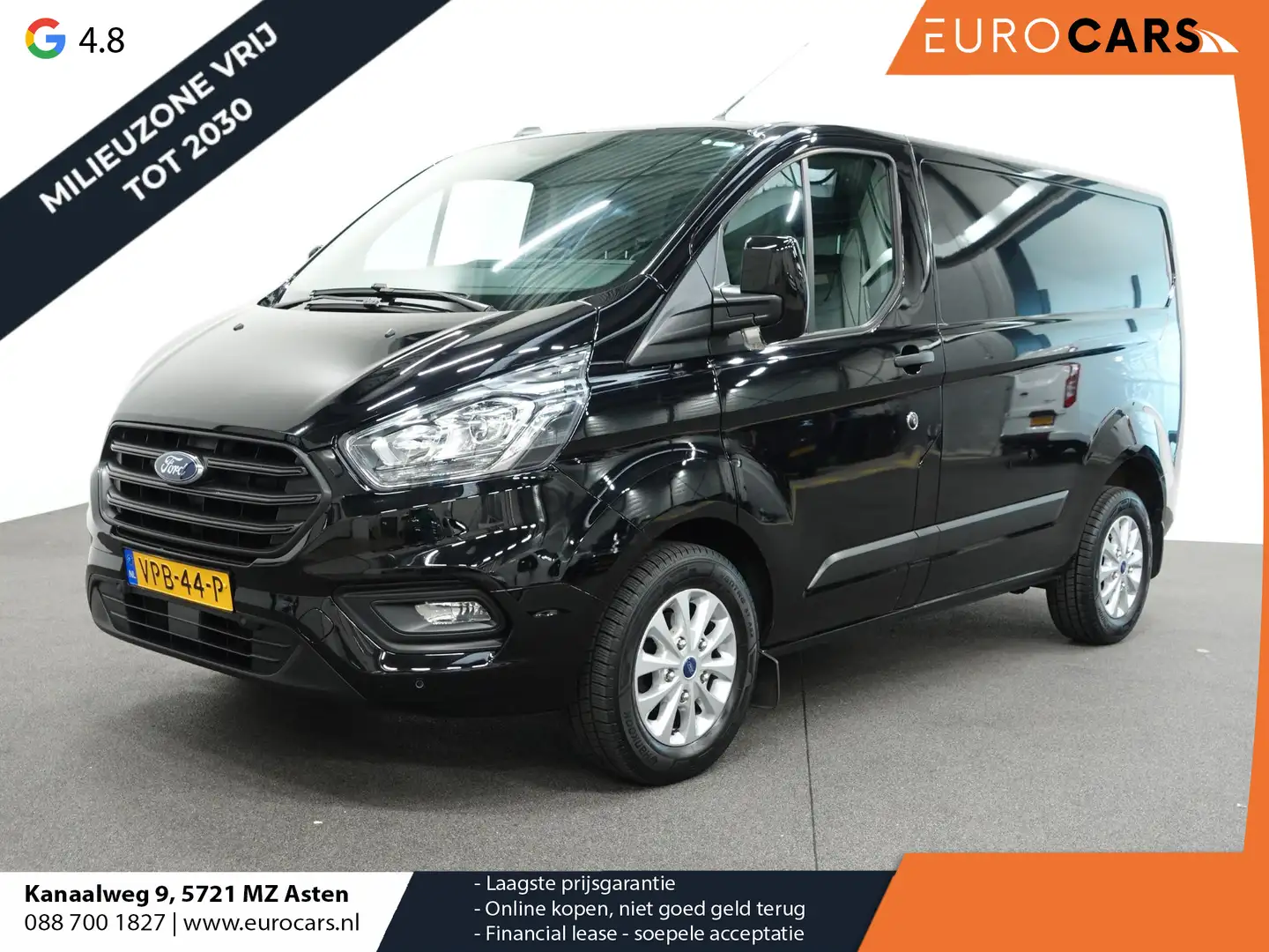 Ford Transit Custom L1H1 Trend Navigatie Camera Cruise control Parkeer Zwart - 1