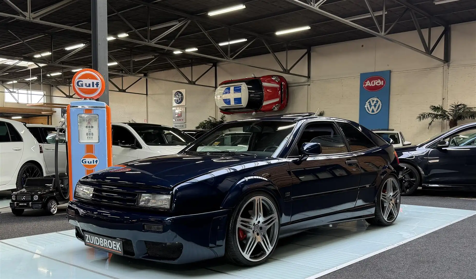 Volkswagen Corrado 2.9 VR6 Uniek! Schuurvondst! MidnightBleu! Blau - 1