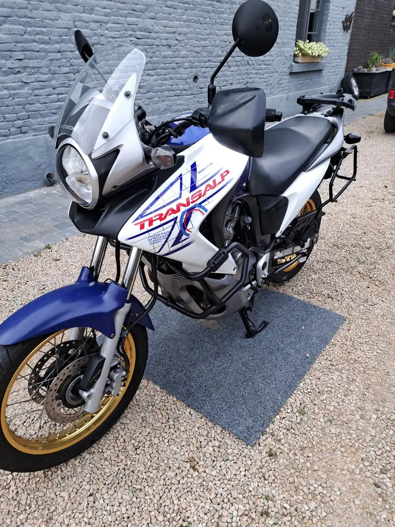 Honda Transalp xl 700 v Bleu - 2