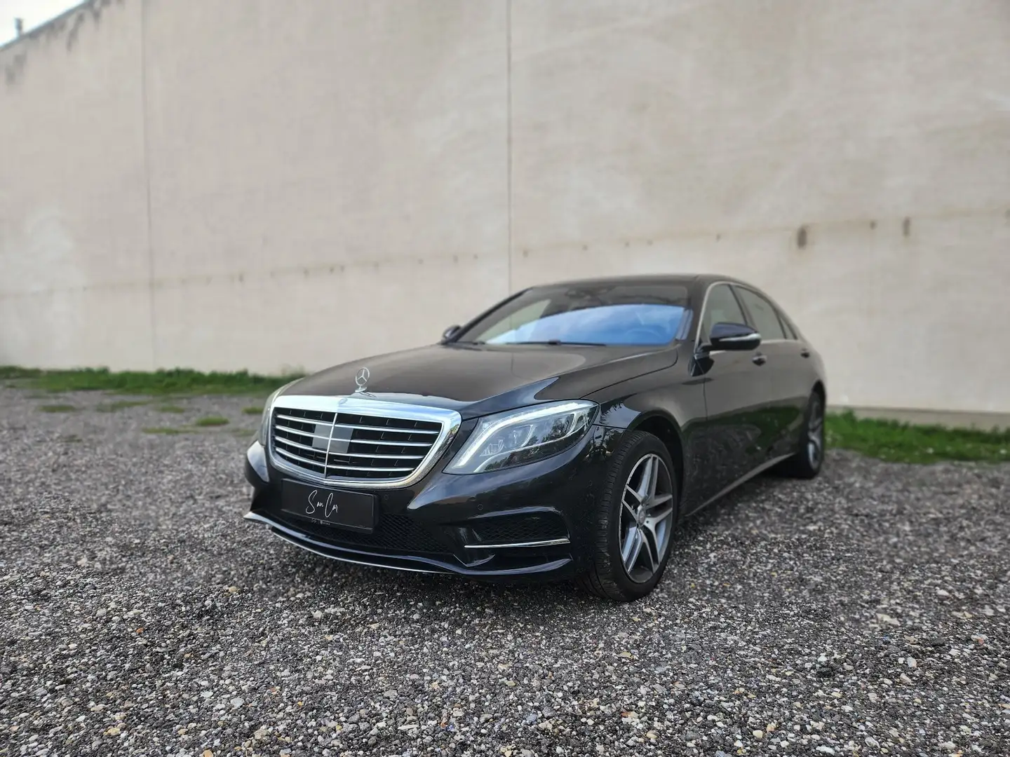 Mercedes-Benz S 350 4M /AMG/Massage/Panorama/Standheizung/NIght Vision Noir - 1