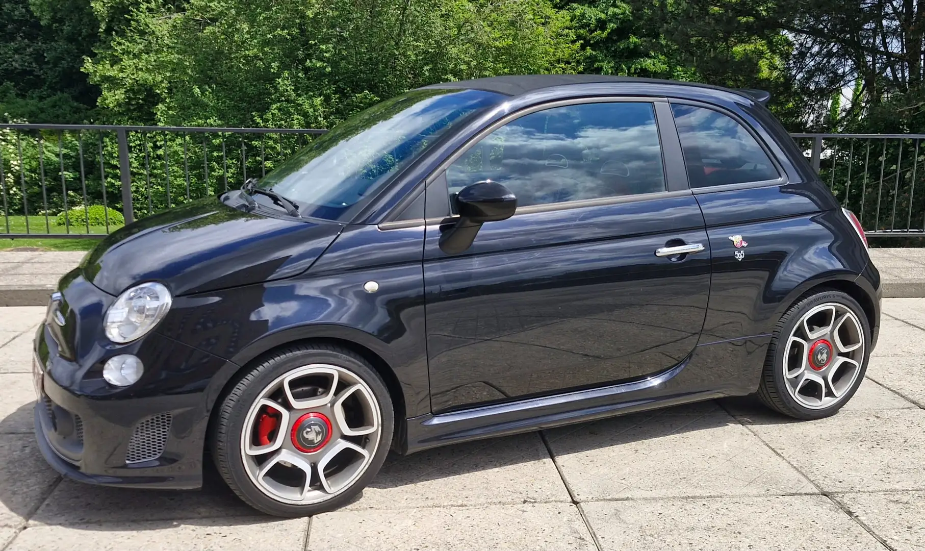 Abarth 500C 595 Turismo Negru - 1