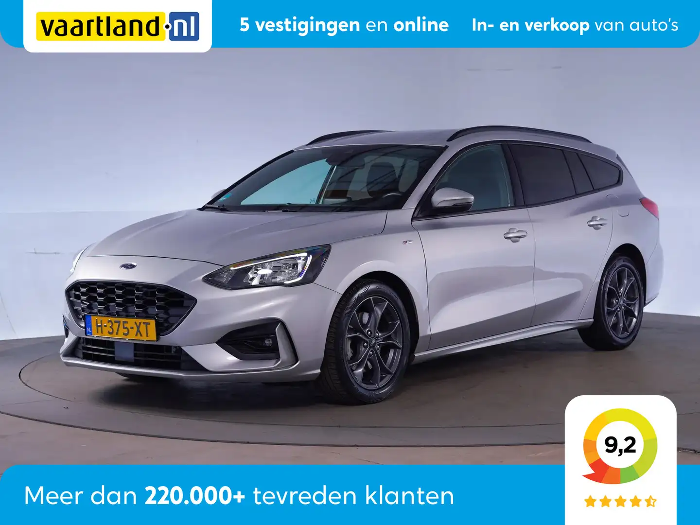 Ford Focus Wagon 1.0 EcoBoost 125pk ST-Line Business Gris - 1
