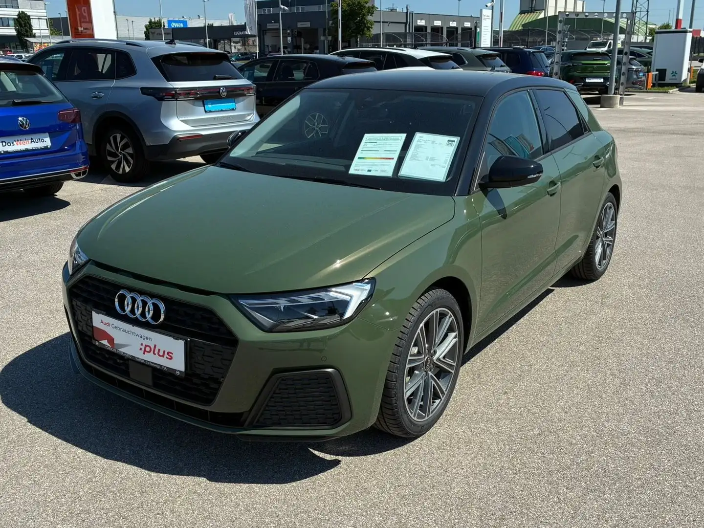 Audi A1 30 TFSI intense Grün - 1