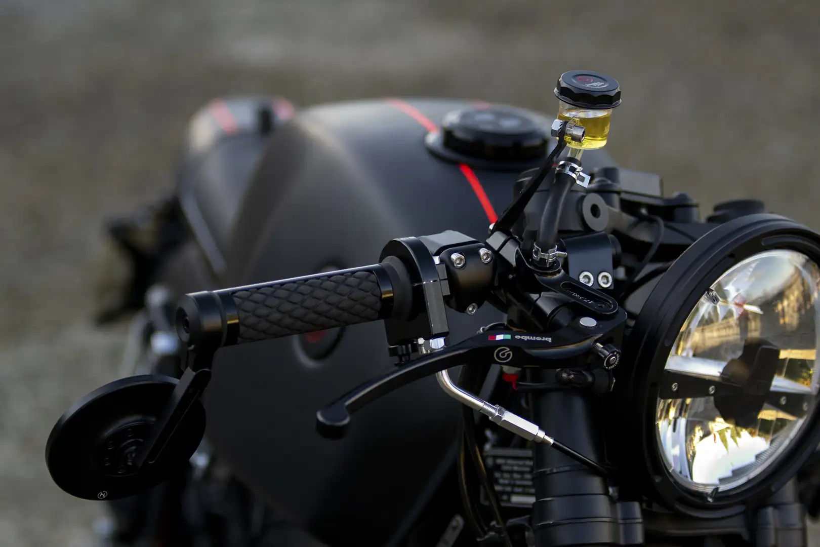 BMW R 65 cafe racer Black - 1
