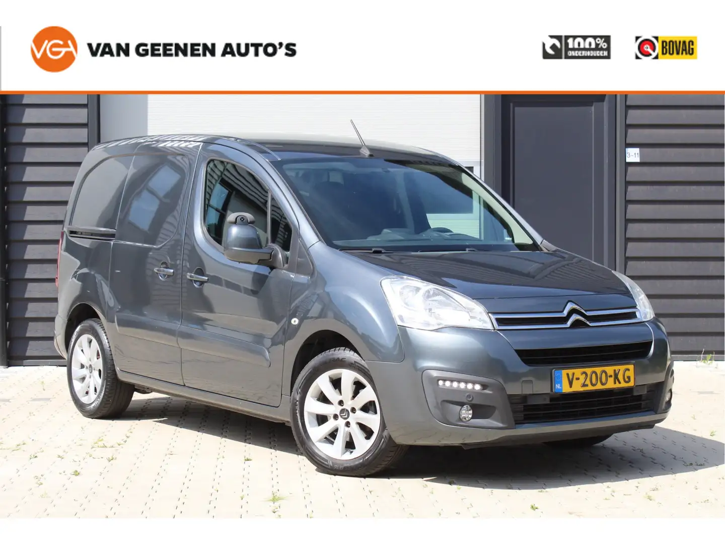 Citroen Berlingo 1.6 BlueHDI 100Pk Automaat Business Economy S&S | Grau - 1
