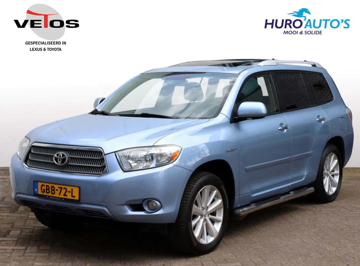 Toyota Highlander Hybrid Limited 7p | Schuifdak | Leder | JBL | Appl Albastru - 1