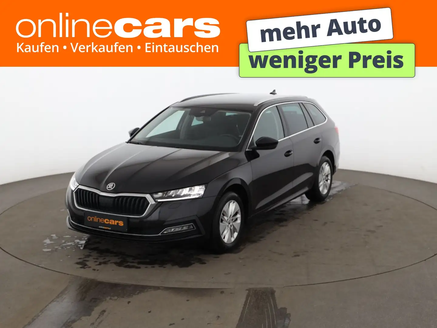 Skoda Octavia Combi 2.0 TDI Ambition LED NAVI SITZHZG Schwarz - 1