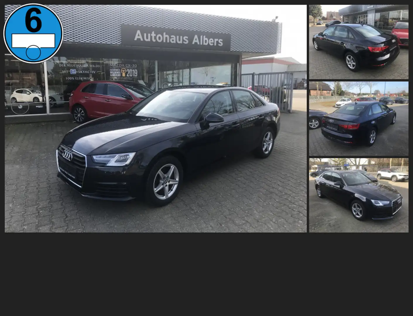 Audi A4 2.0 TDI Limo, Automatik, Navi, Blau - 1