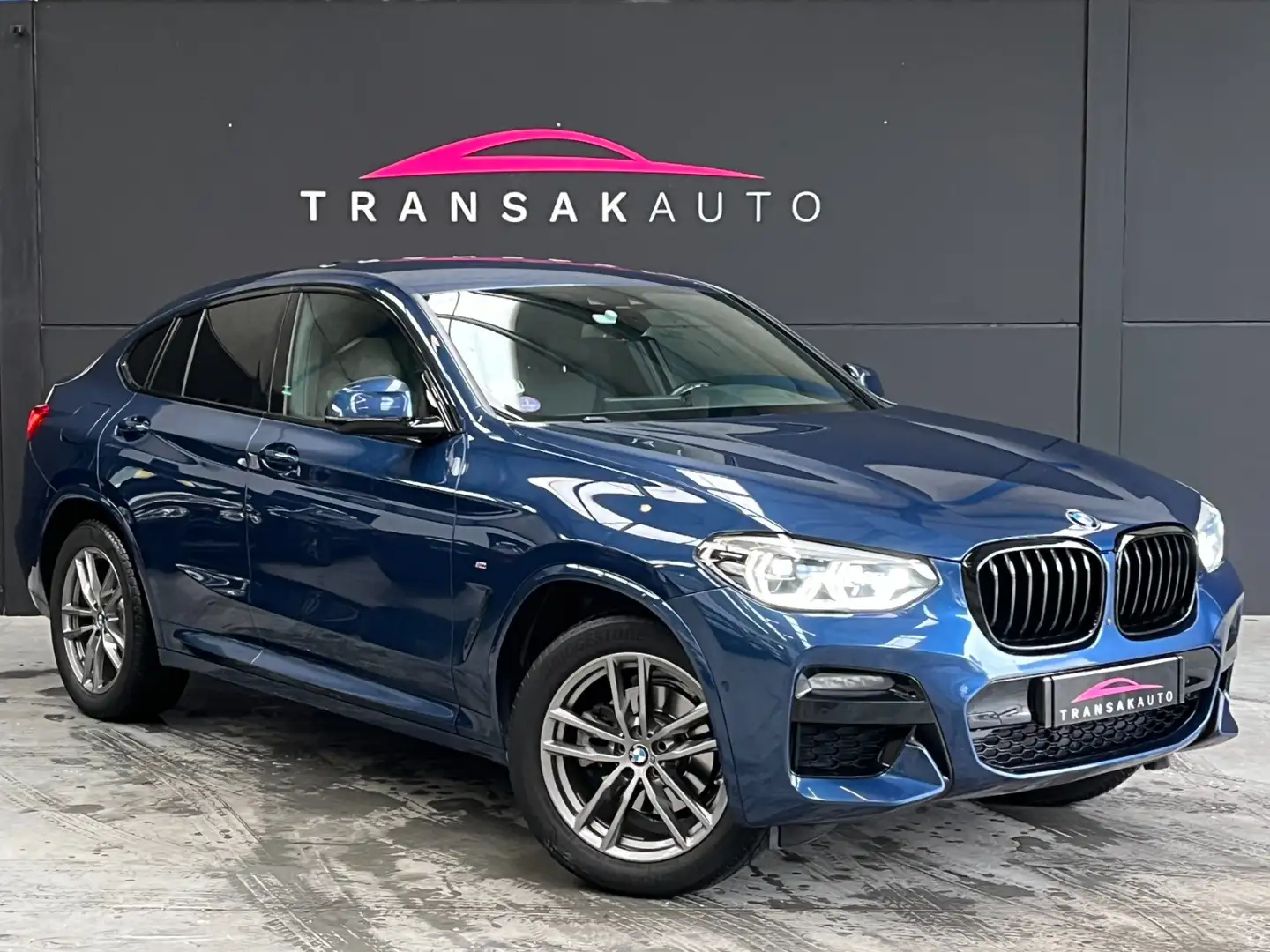 BMW X4 X4 xDrive20i 184 ch BVA8 M Sport Bleu - 1
