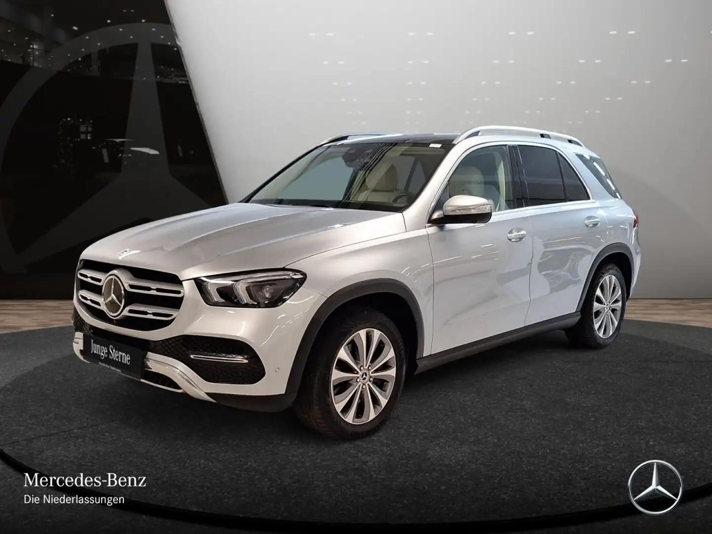 Mercedes-Benz GLE 400 d 4M PANO+360+AHK+LED+FAHRASS+STHZG+HUD+9G Silber - 2