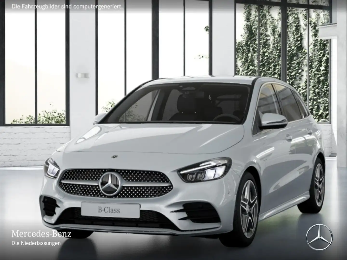 Mercedes-Benz B 200 AMG+AHK+LED+KAMERA+TOTW+KEYLESS+7G Weiß - 2