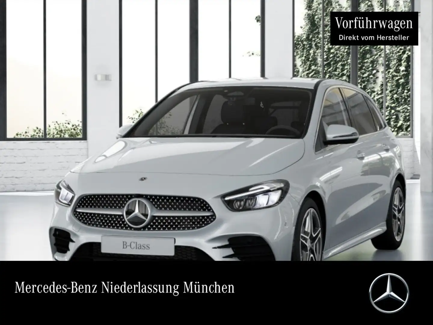 Mercedes-Benz B 200 AMG+AHK+LED+KAMERA+TOTW+KEYLESS+7G Weiß - 1