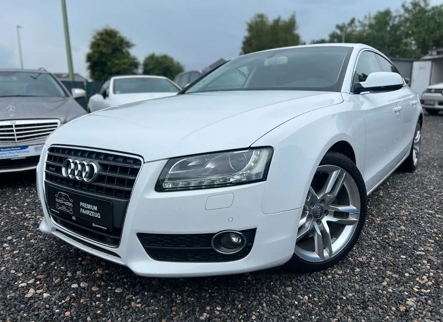 Audi A5 SPORTBACK 2.0 TFSI QUATTRO-SPORT-LED-NAVI-MMI White - 1