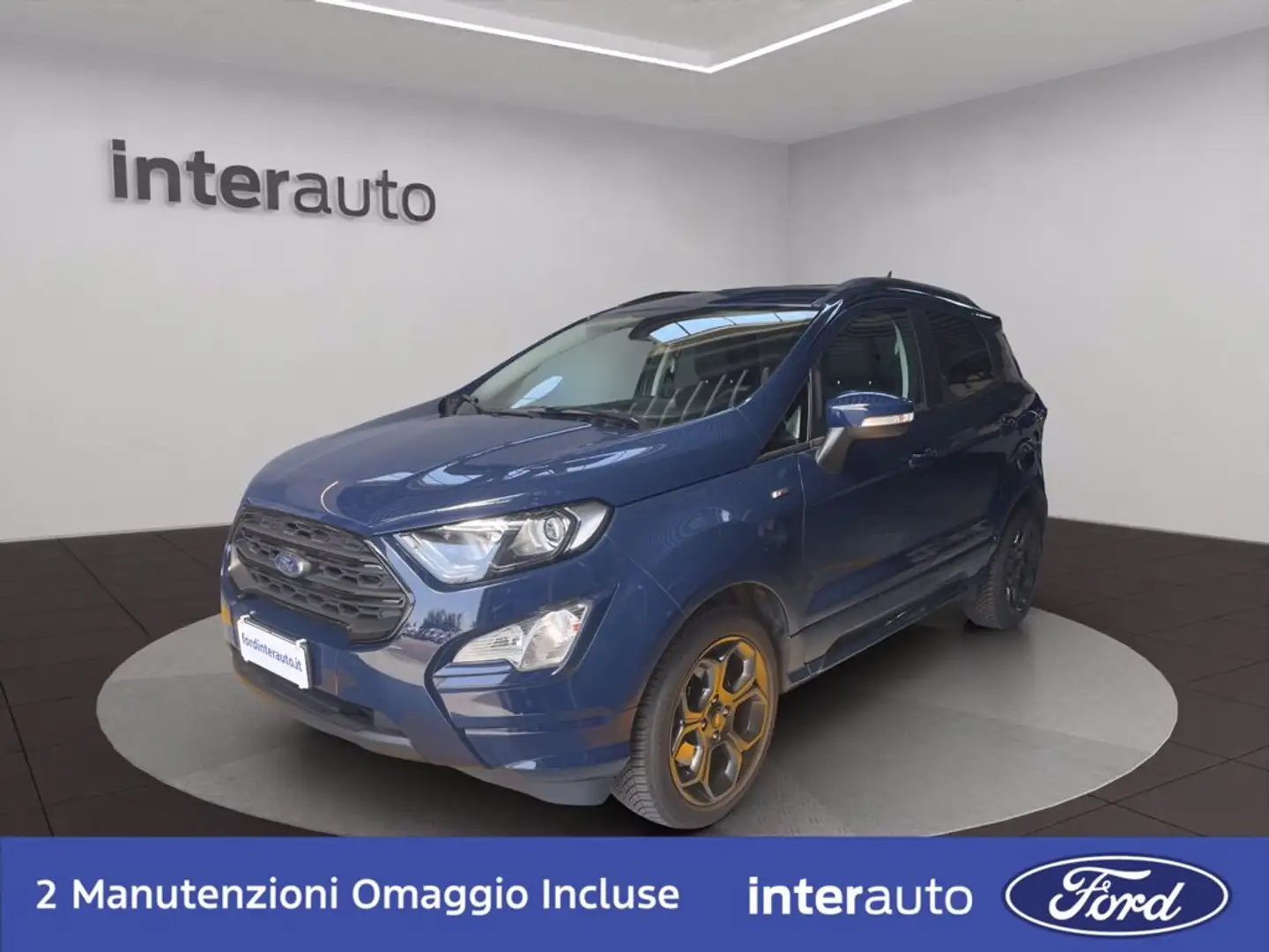 Ford EcoSport 1.0 ecoboost ST-Line s&s 125cv my20.25 Blauw - 1