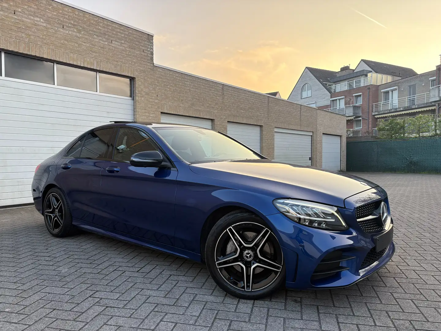 Mercedes-Benz C 200 d AMG Line Automaat Night Pack Full Option Blu/Azzurro - 1