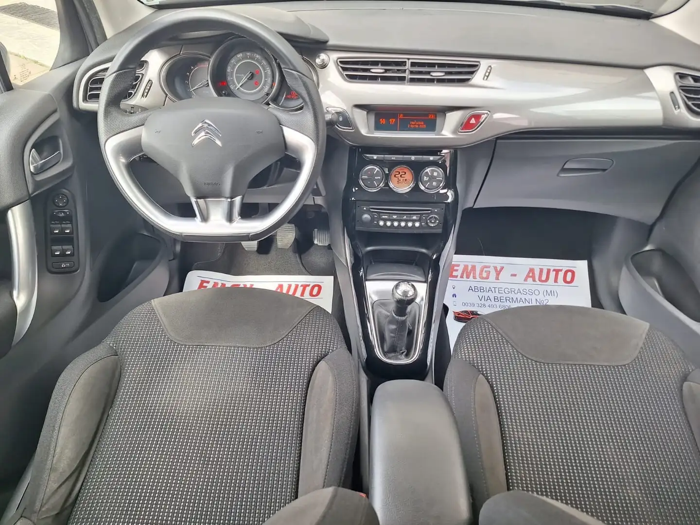 Citroen C3 1.4 HDi Exclusive Neo Patentati Grigio - 2