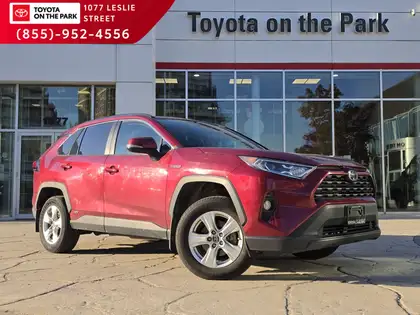 Red 2021 Toyota RAV4 Hybrid SUV / Crossover All-Wheel Drive Automatic