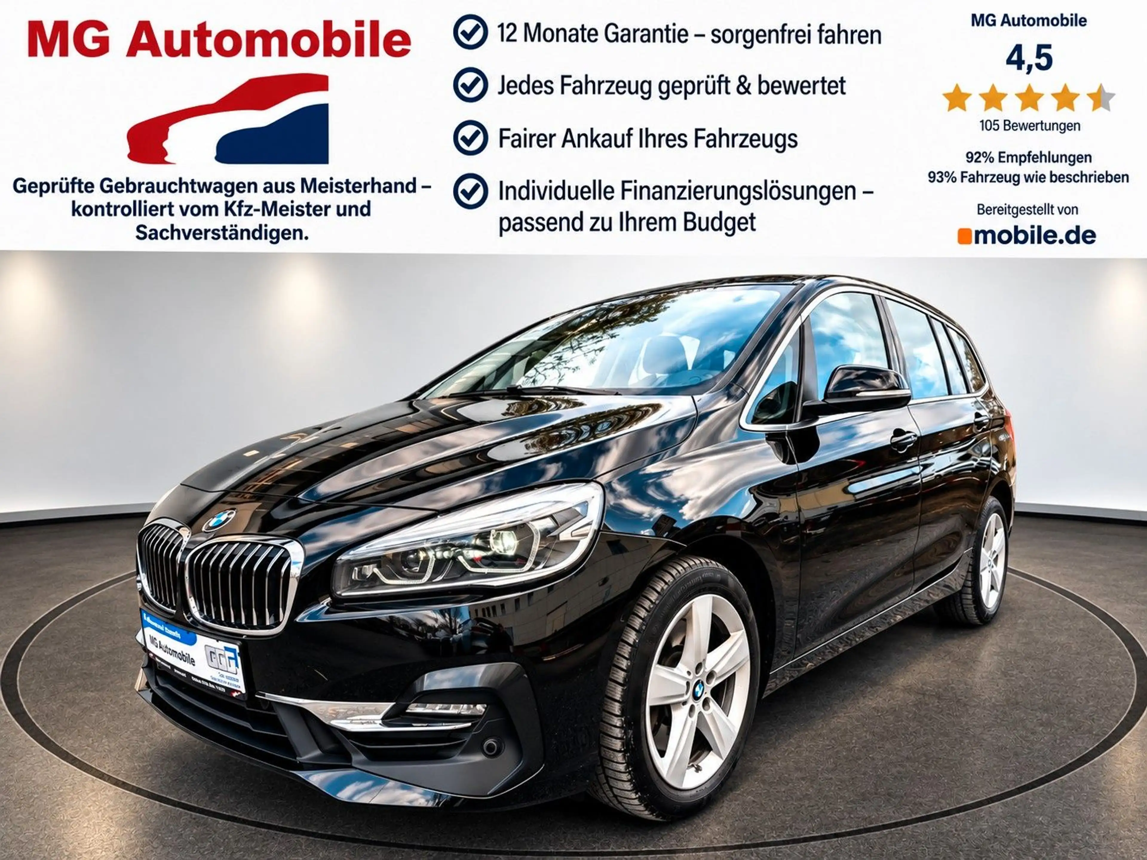 BMW 220 d Gran Tourer xDrive Aut. Luxury Line 1.Hd