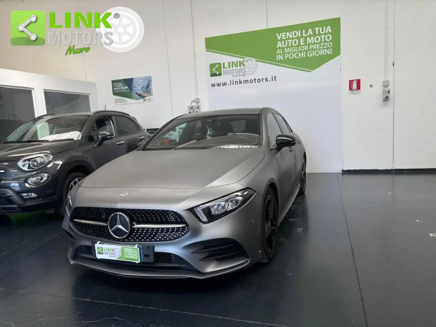 Mercedes-Benz A 180 d Automatic Premium, Pack AMG, KM CERT. Grigio - 1
