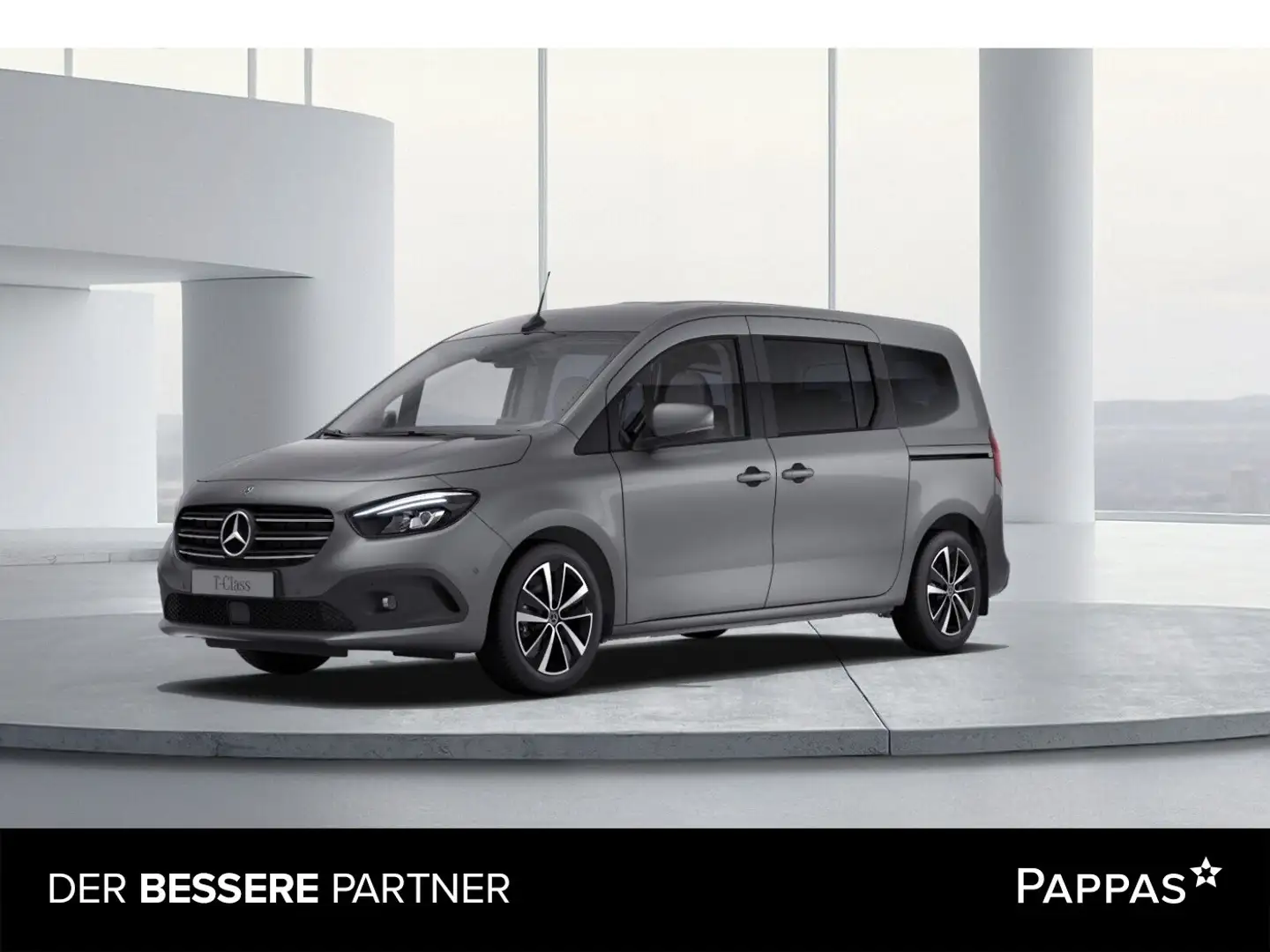 Mercedes-Benz T-Klasse T 180 PROGRESSIVE Lang Aut. Navi Cam SHZ AHK Grau - 1