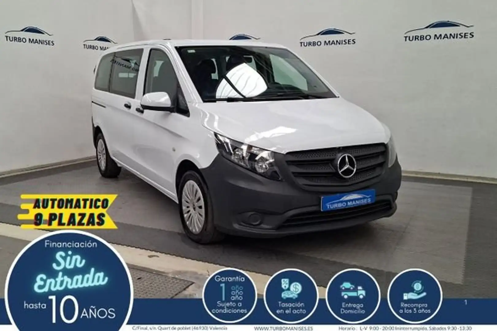 Mercedes-Benz Vito 114CDI AT 100kW Tourer Pro Compacta Blanco - 1