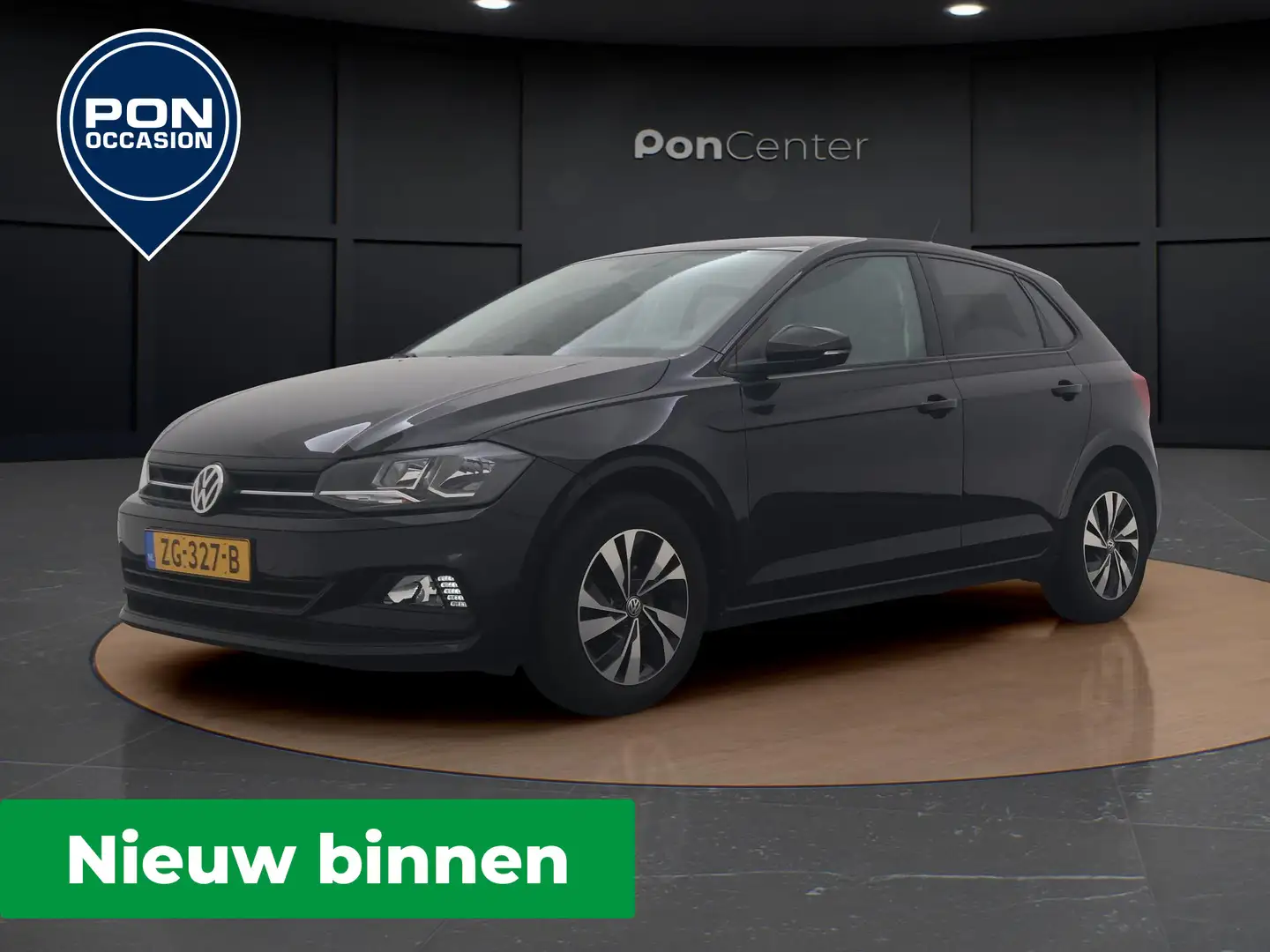 Volkswagen Polo 1.0 TSI Comfortline | NIEUW BINNEN | Navigatie | A Zwart - 1