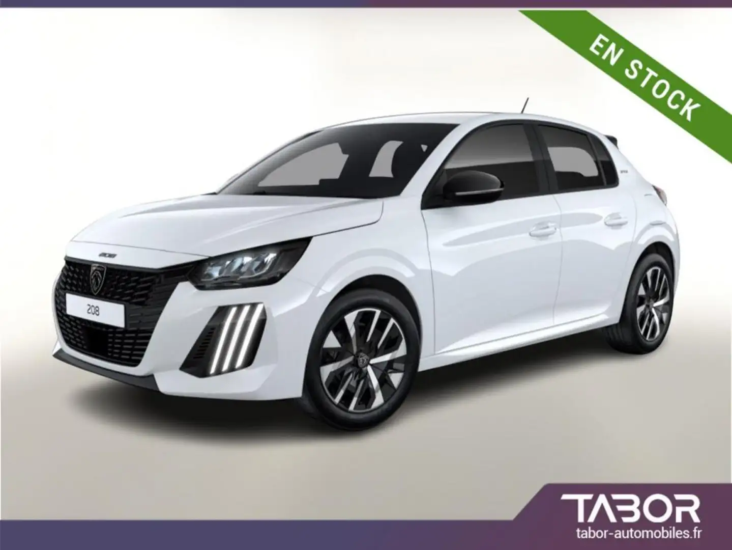 Peugeot 208 MHEV 110 Active SHZ Radars Reg. LED Blanc - 1