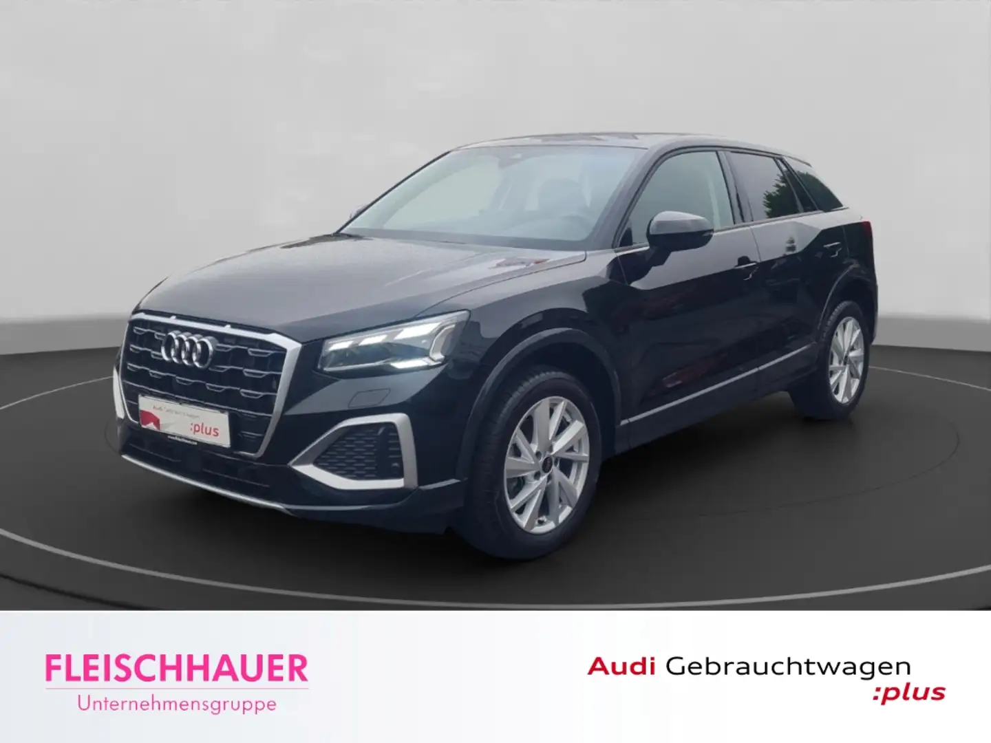 Audi Q2 35 TFSI advanced DSG AHK+Matrix+CarPlay+Tempom.+DS Schwarz - 1
