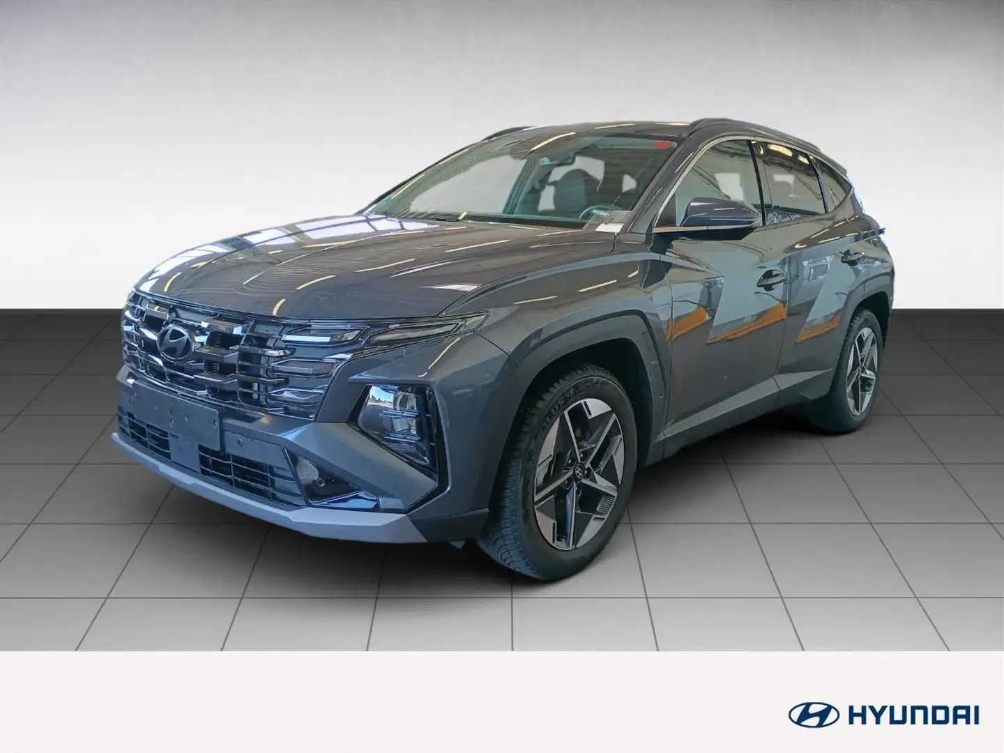 Hyundai TUCSON 1.6 CRDi (DPF) Trend FLA SpurH LM Navi Grijs - 2