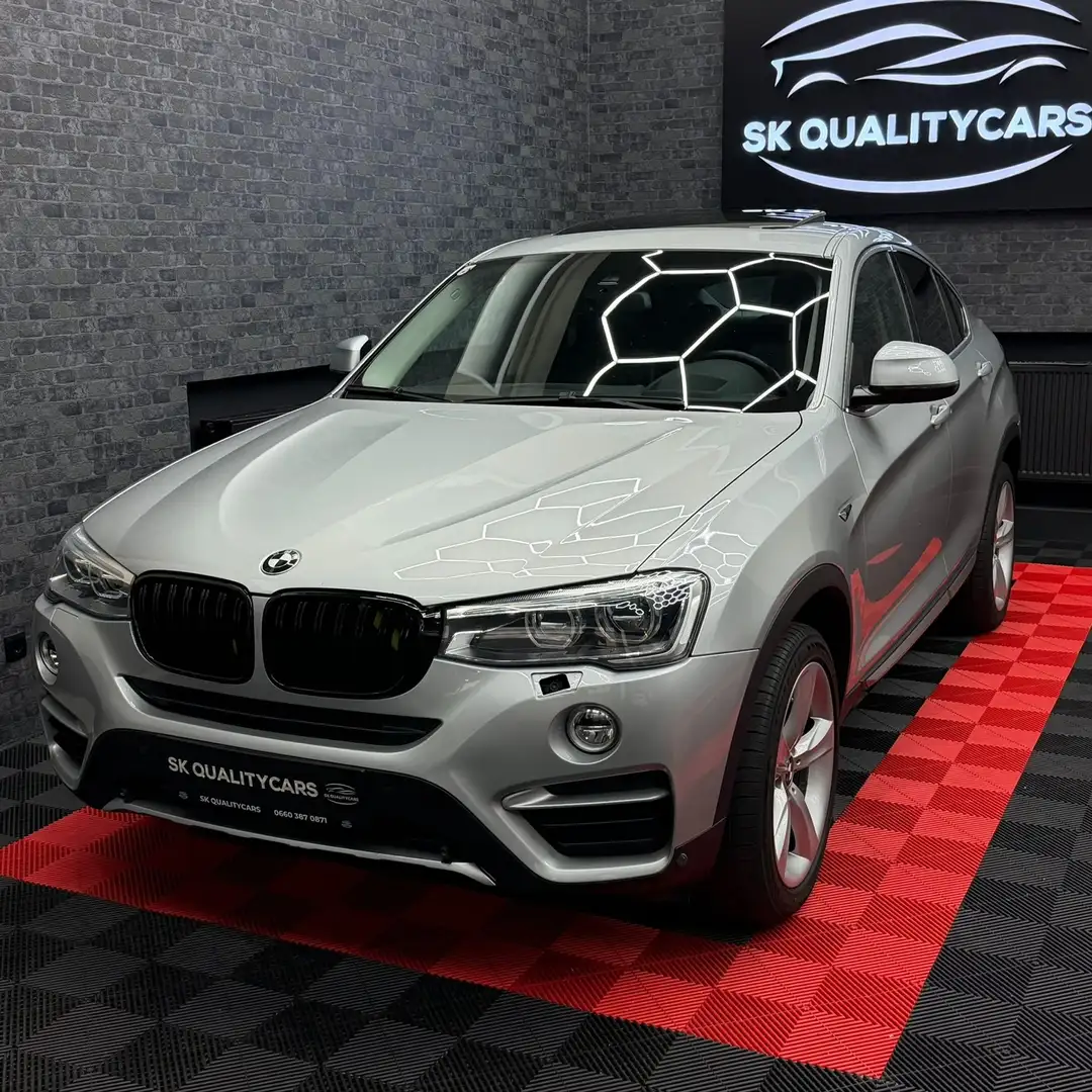 BMW X4 xDrive 20d xLine Silber - 2