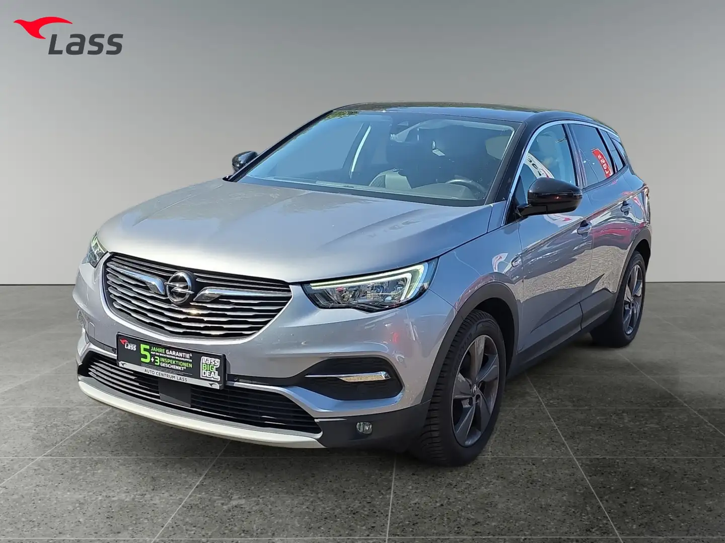 Opel Grandland 1.2 Turbo 120 Jahre FLA KlimaA Navi Grau - 2