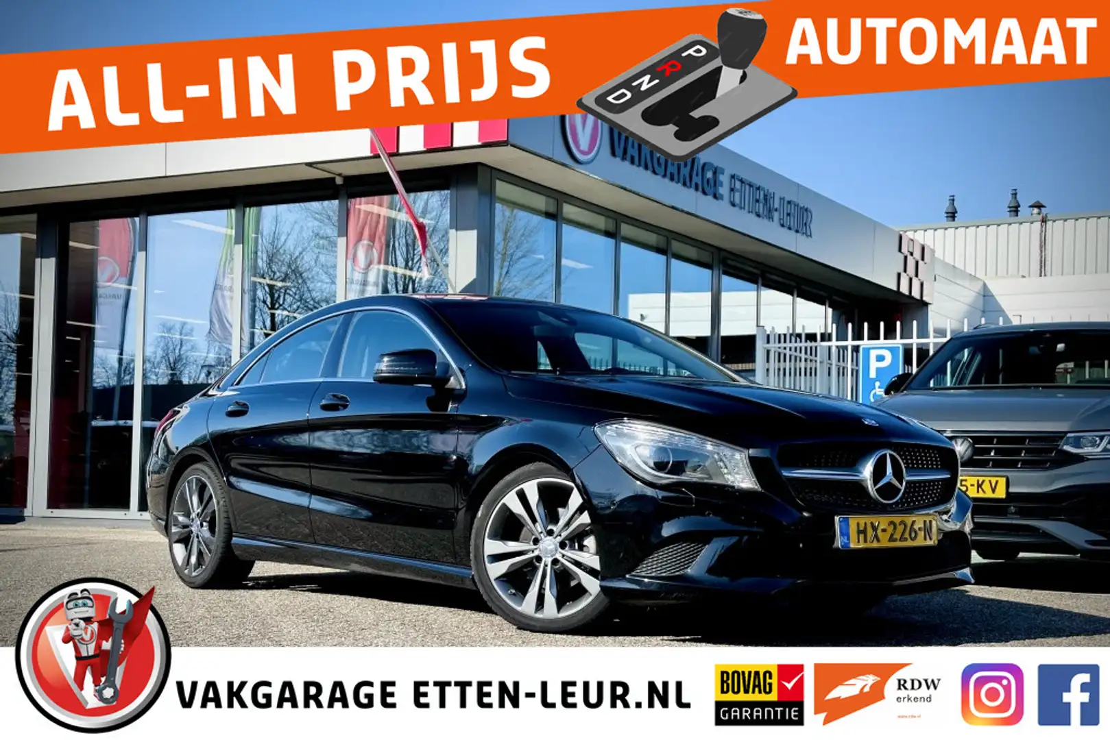 Mercedes-Benz CLA 180 Ambition / AIRCO / PARKEERSENSOREN / CRUISE Noir - 1
