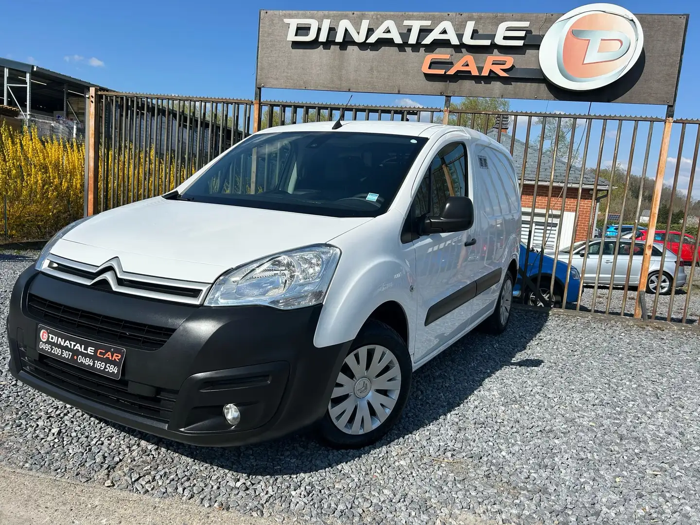 Citroen Berlingo 1.6 BlueHDi - Utilitaire 2places - TVAC - Weiß - 1