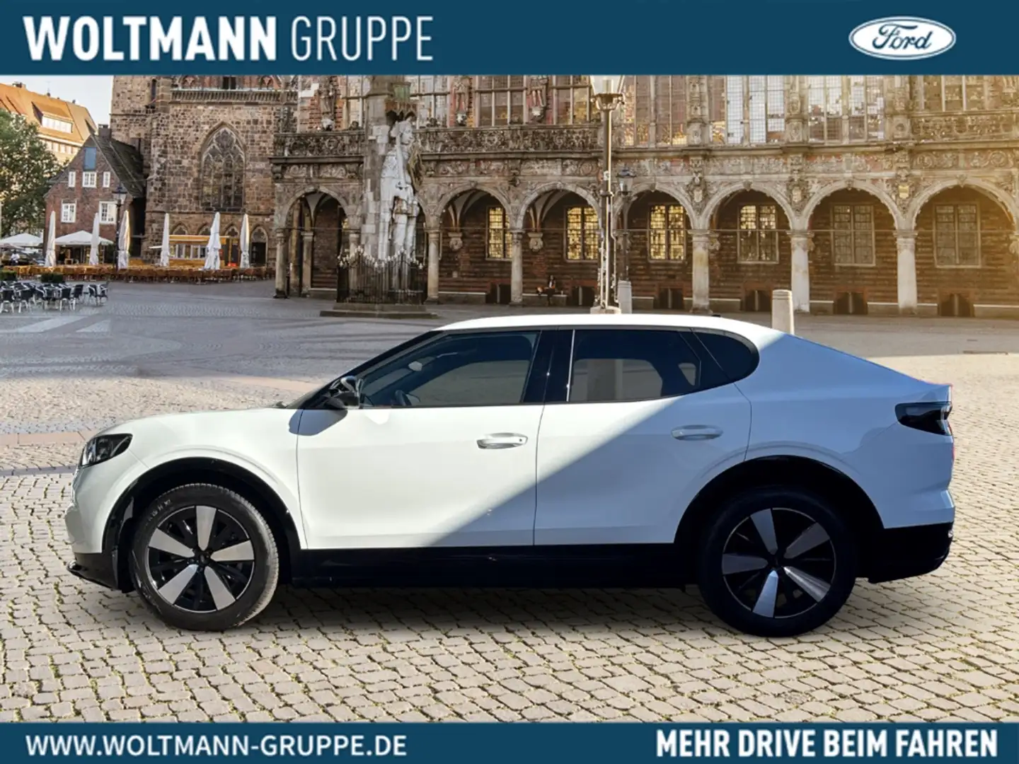 Ford Capri RWD 77kWH 286PS HUD LED elektr. Heckklappe 360 Kam Fehér - 2