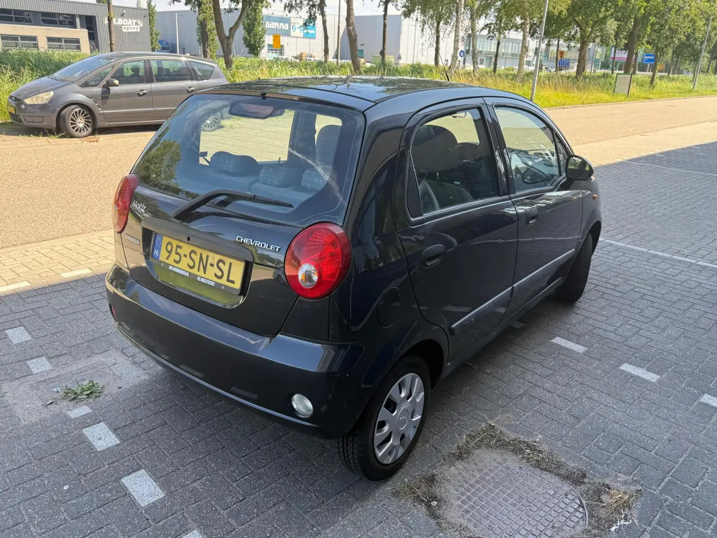 Chevrolet Matiz 0.8 Breeze ((( nieuwe apk ))) Zwart - 2
