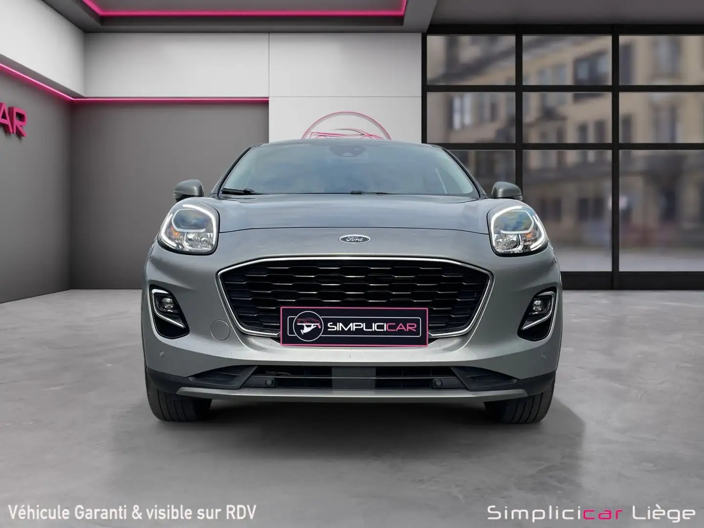 Ford Puma 1.0 EcoBoost mHEV Titanium X *GARANTIE 12 MOIS* Grijs - 2