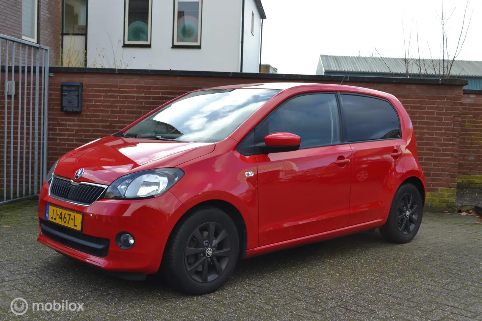 Skoda Citigo 1.0 Greentech Fresh | 1e Eigenaar | Cruise | Airco Rood - 2