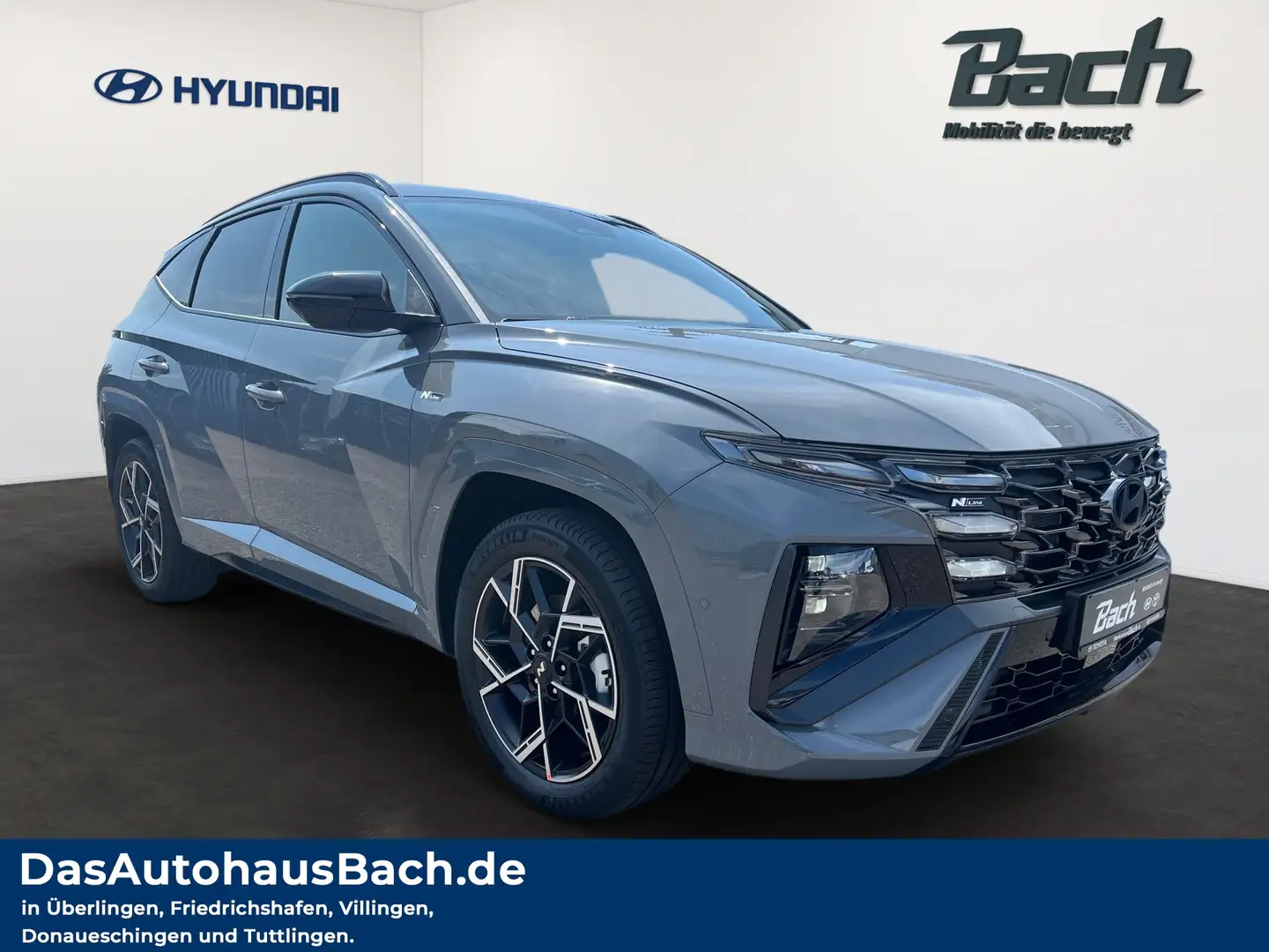 Hyundai TUCSON HEV 1.6L N-Line mit Sitz- und Assistenz-Paket Gris - 2