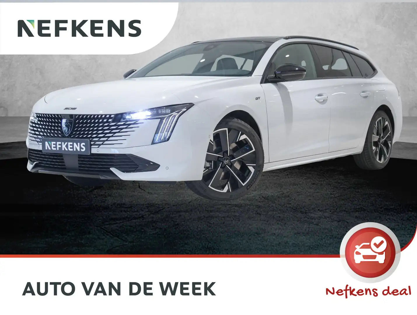 Peugeot 508 SW GT 1.6 180pk HYbrid Automaat | VOORRAAD KORTING Wit - 1