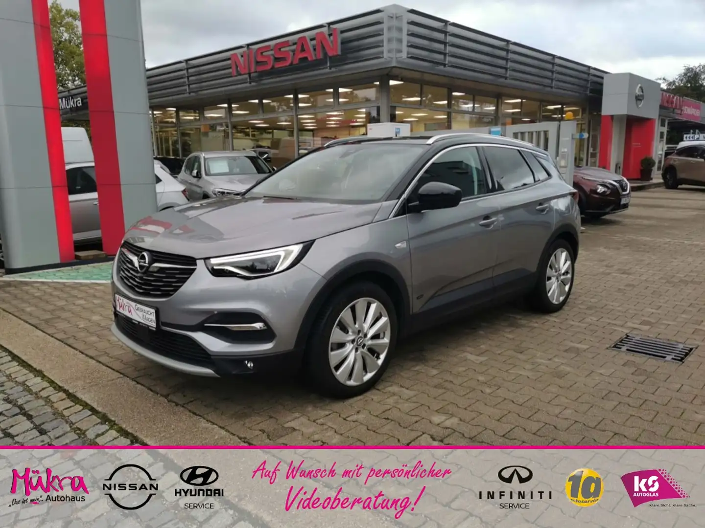 Opel Grandland X Ultimate Plug In Hybrid Allrad Automatik Klima Zilver - 1